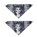 Tribal Native Indian Girl Print Dog Bandana