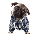 Tribal Native Indian Girl Print Dog Zip Up Hoodie