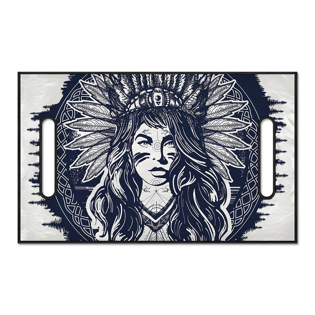 Tribal Native Indian Girl Print Golf Cart Seat Cover