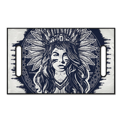 Tribal Native Indian Girl Print Golf Cart Seat Cover