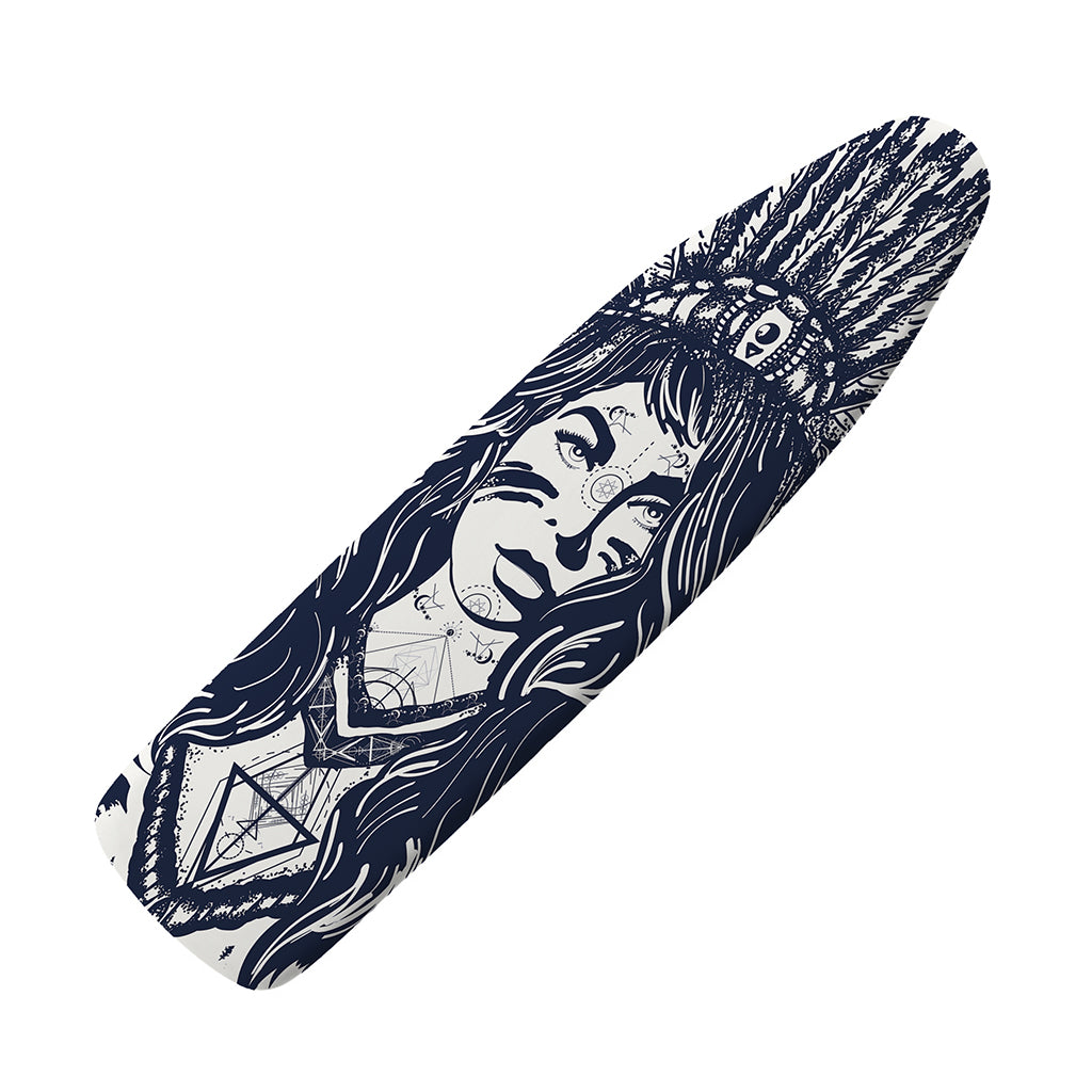 Tribal Native Indian Girl Print Ironing Board Cover