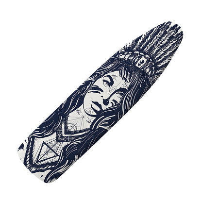 Tribal Native Indian Girl Print Ironing Board Cover