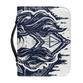 Tribal Native Indian Girl Print Leather Bible Cover