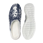 Tribal Native Indian Girl Print Mesh Casual Shoes