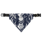 Tribal Native Indian Girl Print Over The Collar Dog Bandana
