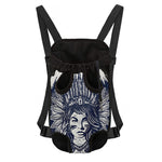 Tribal Native Indian Girl Print Pet Carrier Backpack