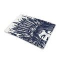 Tribal Native Indian Girl Print Pet Cooling Mat Cover