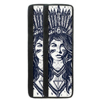 Tribal Native Indian Girl Print Refrigerator Handle Covers