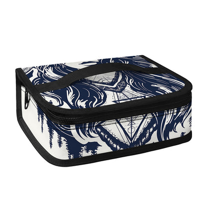 Tribal Native Indian Girl Print Small Lunch Bag