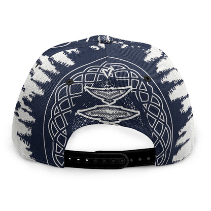 Tribal Native Indian Girl Print Snapback Cap