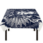 Tribal Native Indian Girl Print Tablecloth