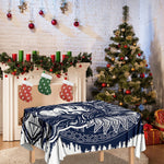 Tribal Native Indian Girl Print Tablecloth