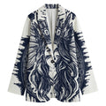 Tribal Native Indian Girl Print Women's Cotton Blazer