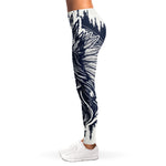 Tribal Native Indian Girl Print Women's Leggings