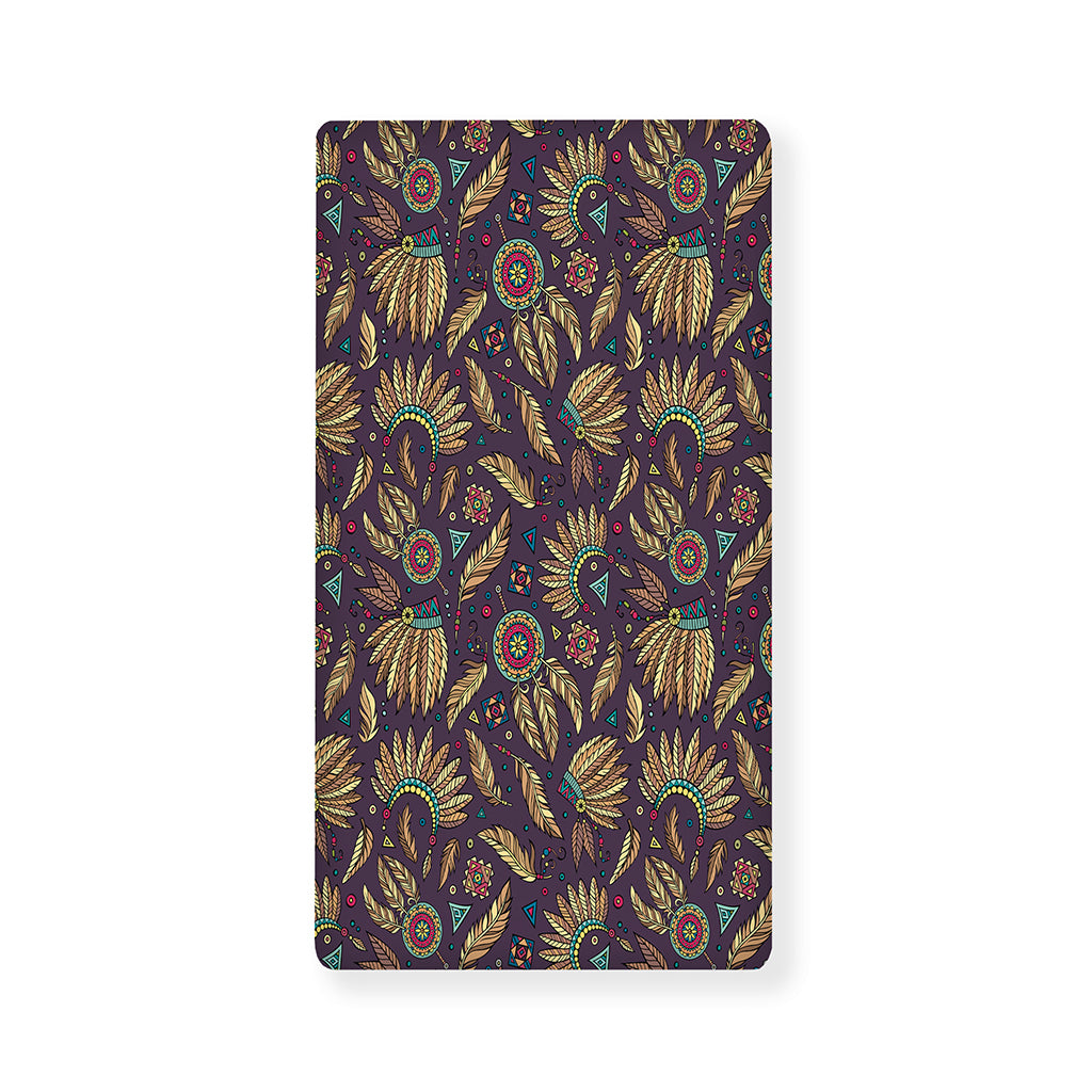 Tribal Native Indian Pattern Print Baby Crib Sheet