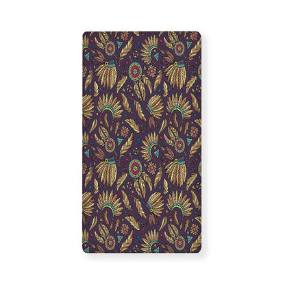 Tribal Native Indian Pattern Print Baby Crib Sheet