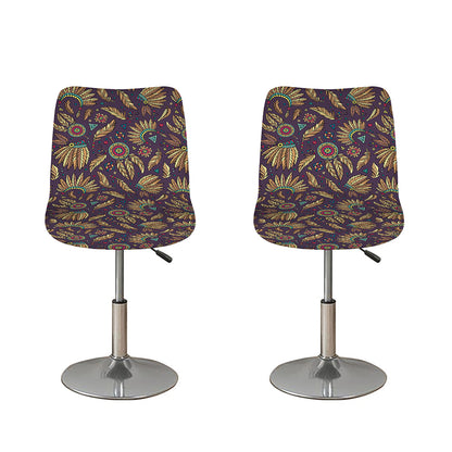 Tribal Native Indian Pattern Print Bar Stool Covers