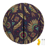 Tribal Native Indian Pattern Print Basketball