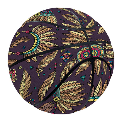 Tribal Native Indian Pattern Print Basketball