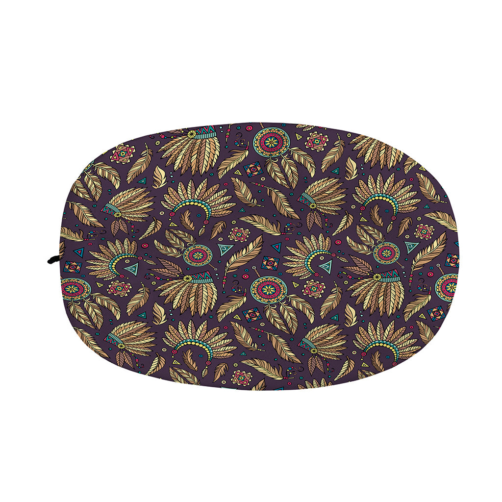 Tribal Native Indian Pattern Print Car Side Mirror Covers
