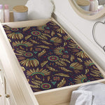 Tribal Native Indian Pattern Print Changing Pad Cover