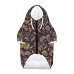Tribal Native Indian Pattern Print Dog Zip Up Hoodie