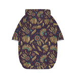 Tribal Native Indian Pattern Print Dog Zip Up Hoodie
