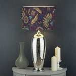 Tribal Native Indian Pattern Print Drum Lamp Shade