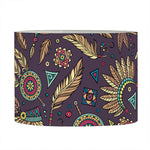 Tribal Native Indian Pattern Print Drum Lamp Shade