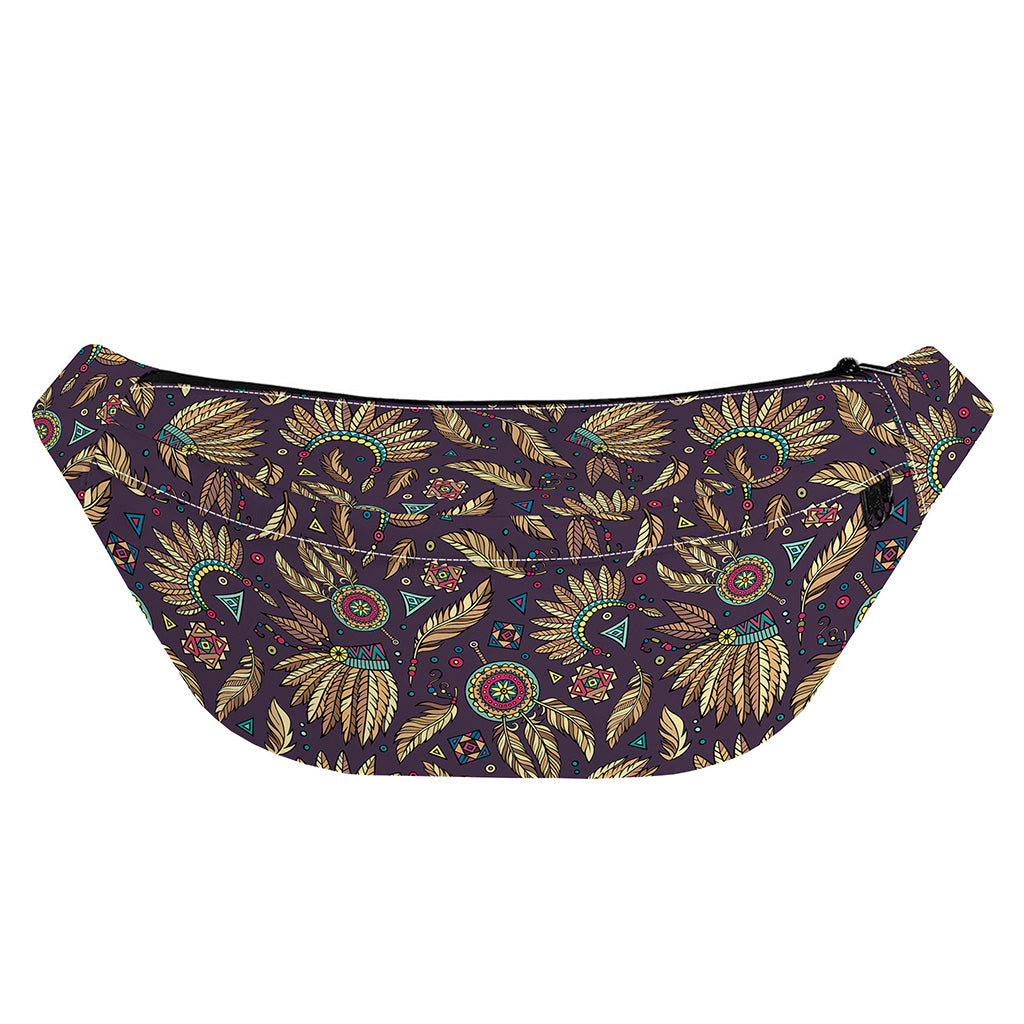Tribal Native Indian Pattern Print Fanny Pack