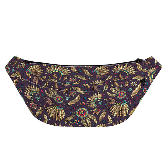 Tribal Native Indian Pattern Print Fanny Pack