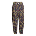 Tribal Native Indian Pattern Print Fleece Lined Knit Pants