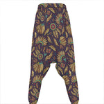 Tribal Native Indian Pattern Print Hammer Pants