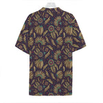 Tribal Native Indian Pattern Print Hawaiian Shirt