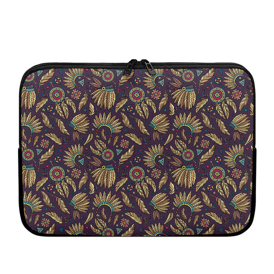 Tribal Native Indian Pattern Print Laptop Sleeve