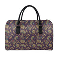 Tribal Native Indian Pattern Print Leather Duffel Bag