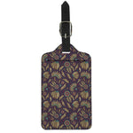 Tribal Native Indian Pattern Print Luggage Tag