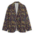 Tribal Native Indian Pattern Print Men's Cotton Blazer