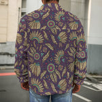 Tribal Native Indian Pattern Print Men's Shirt Jacket