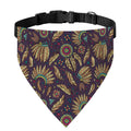 Tribal Native Indian Pattern Print Over The Collar Dog Bandana