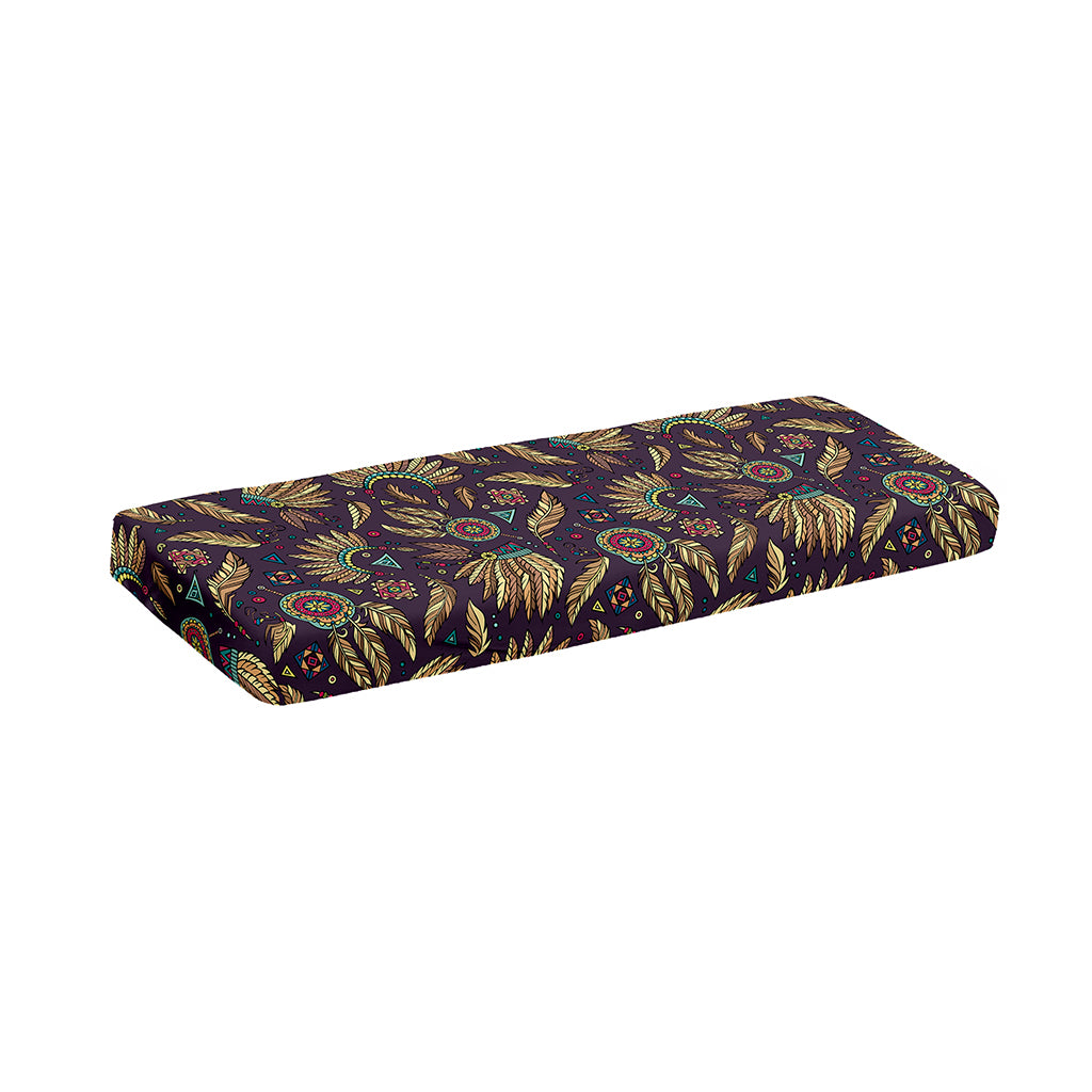 Tribal Native Indian Pattern Print Piano Keyboard Cover