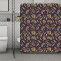 Tribal Native Indian Pattern Print Polyester Shower Curtain