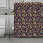 Tribal Native Indian Pattern Print Polyester Shower Curtain