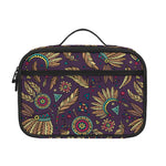 Tribal Native Indian Pattern Print Portable Lunch Bag