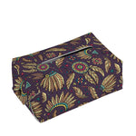 Tribal Native Indian Pattern Print Rectangle Tissue Box Cover