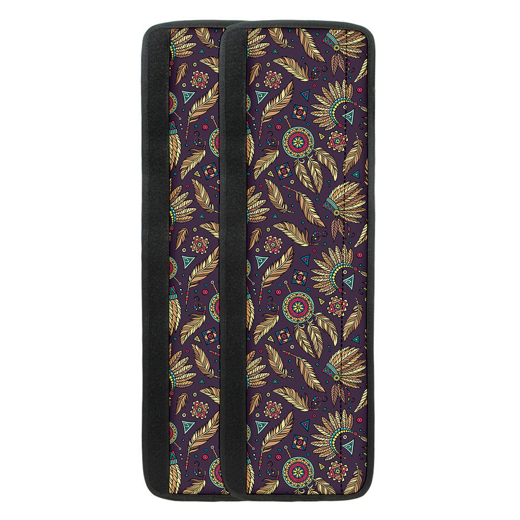 Tribal Native Indian Pattern Print Refrigerator Handle Covers