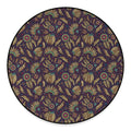 Tribal Native Indian Pattern Print Round Floor Mat