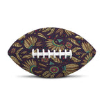Tribal Native Indian Pattern Print Rugby Ball