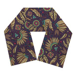 Tribal Native Indian Pattern Print Scarf