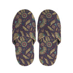 Tribal Native Indian Pattern Print Slippers